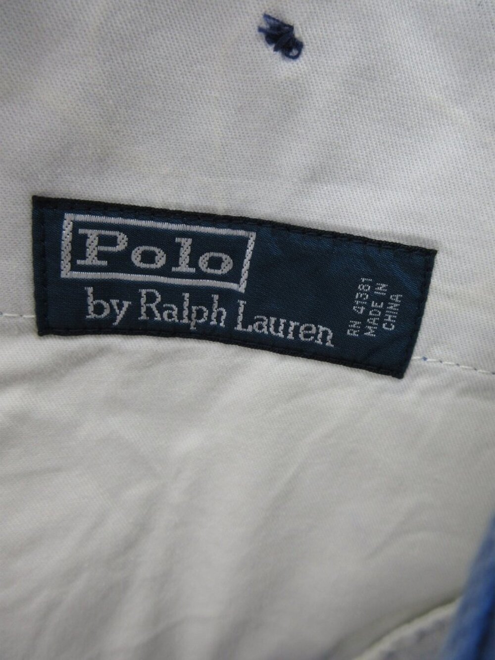 Polo Ralph Lauren Pants 42X30 Big Pony Paint Splatter Khaki Y2K Preppy - Picture 13 of 15